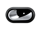 Maçaneta Interna Esquerda Cromada Renault Mégane 2006/2010 - 11497