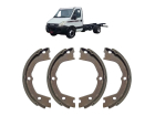 Jogo Sapata Freio c/ Lona para Iveco Daily 70C16 2008/2012 - 204302