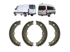 Jogo Sapata Freio c/ Lona para Mercedes-Benz Sprinter 415 2012/2017 - 206006