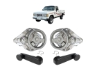 Kit Máquina de Vidro Manivela Chevrolet A20 C20 D20 1985/1989