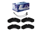 Pastilha Freio Traseira Iveco Daily (35S14 45S14 45S16 55C16) - SYL-1270